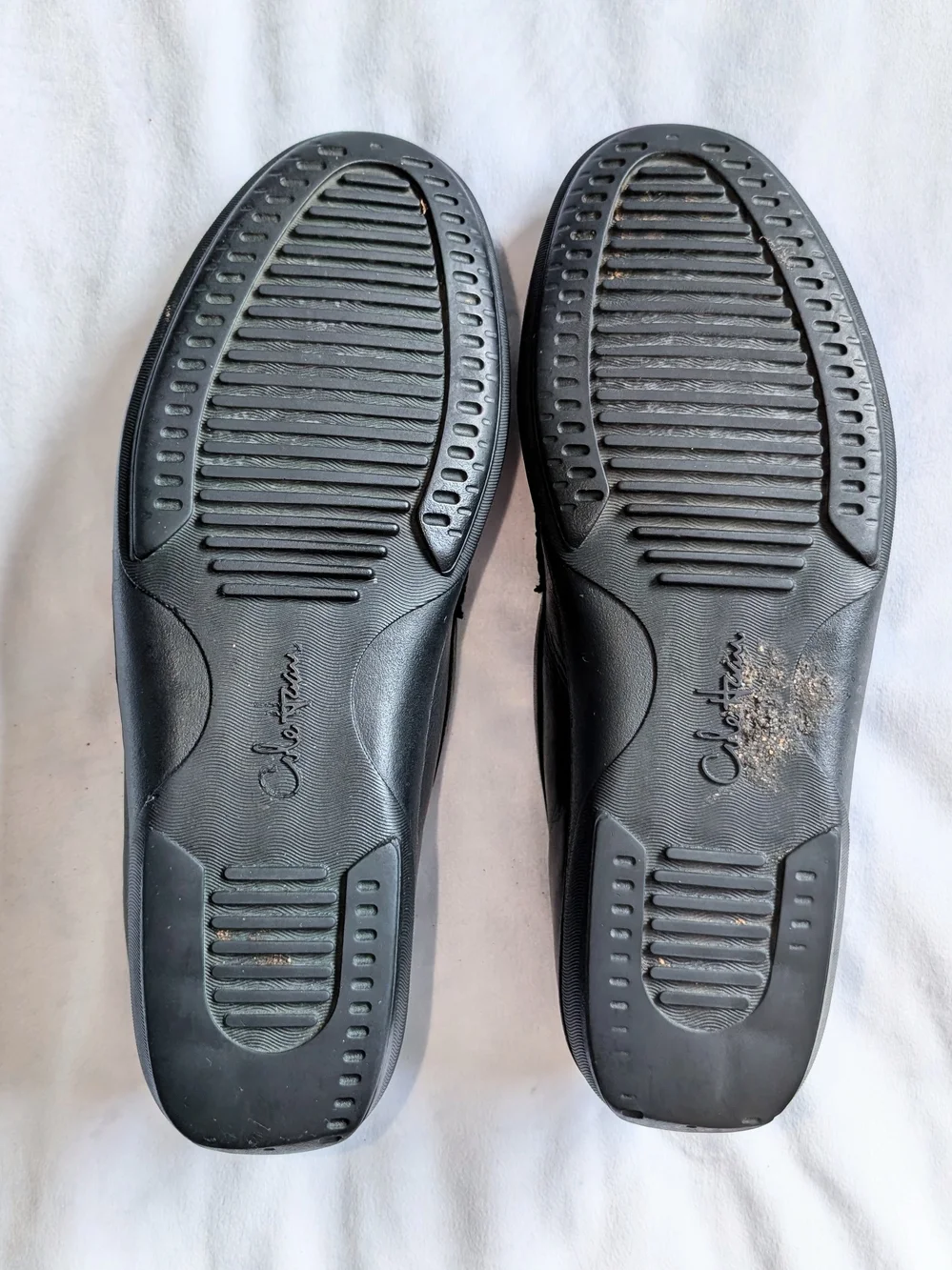 Mens Cole Haan  10.5 Slip On Driving Loafers Black Leather CO7917 - Picture 10 of 10